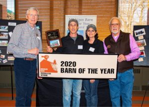 BoY 2020 award accepatance by Dean Sutton for Gierok barn Gierok