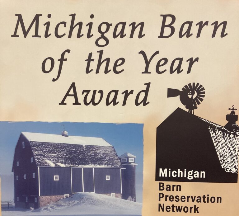 2025 Barn of the Year Application – Michigan Barn Preservation Network